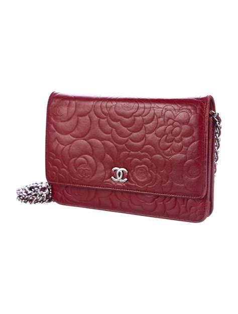 chanel camellia boy|Chanel camellia wallet on chain.